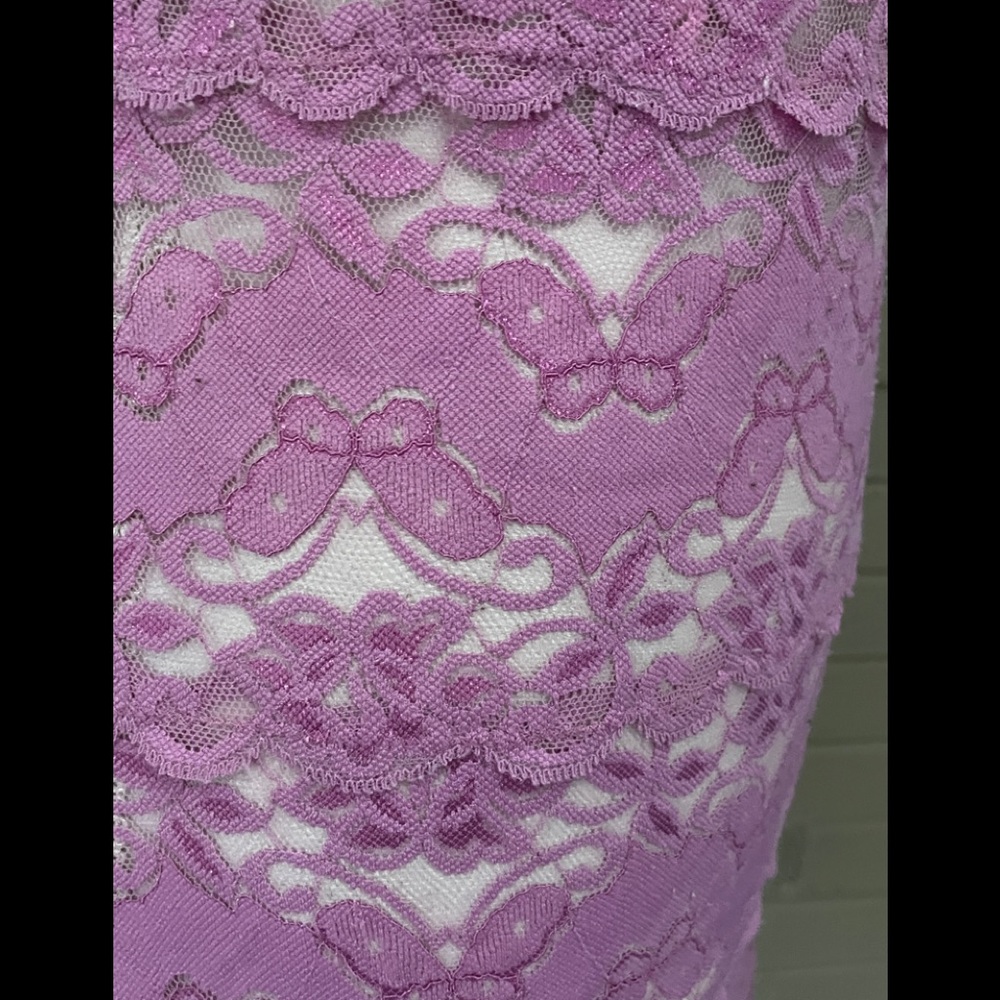 Floral & Butterfly Lace Nighty S - Picture 5 of 10